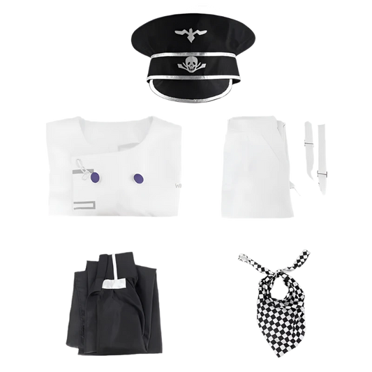 Danganronpa Dangan Ronpa V3: Killing Harmony Kokichi Oma Female Cosplay Costume