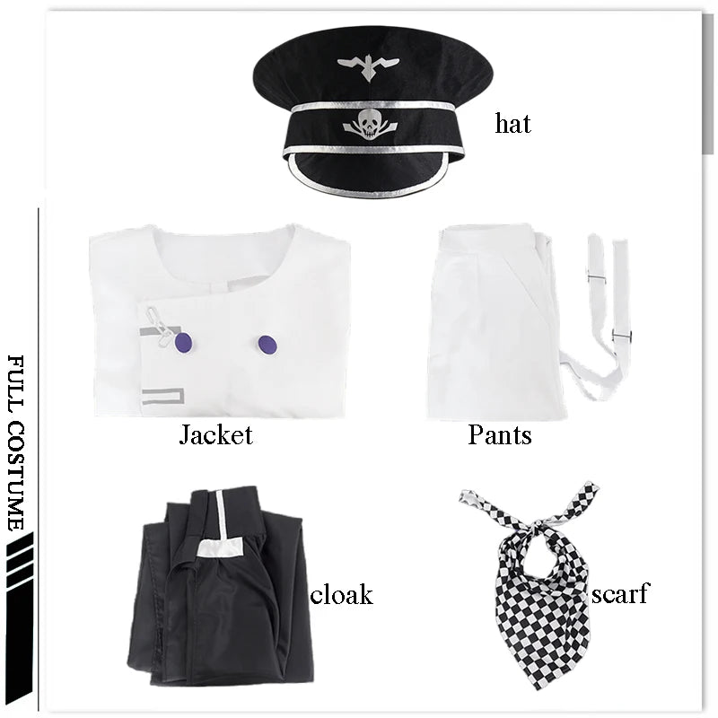 Danganronpa Dangan Ronpa V3: Killing Harmony Kokichi Oma Female Cosplay Costume