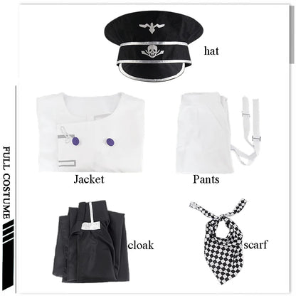 Danganronpa Dangan Ronpa V3: Killing Harmony Kokichi Oma Female Cosplay Costume